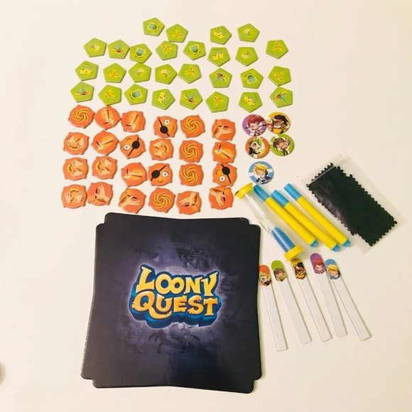 2016 Loony Quest Board Game Libellud Z Man Games - Picture 12 of 16